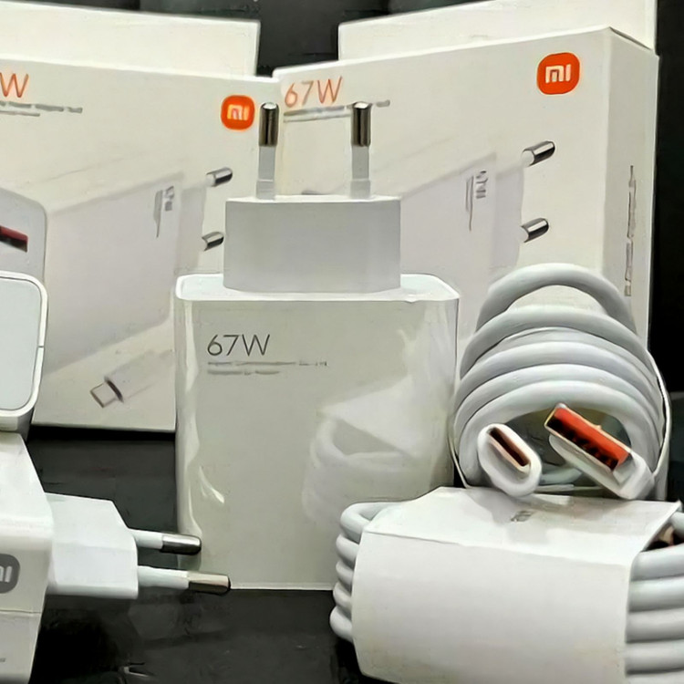 آداپتور ۶۷ وات شیائومی همراه با کابل شارژ (Xiaomi 67W Charger)