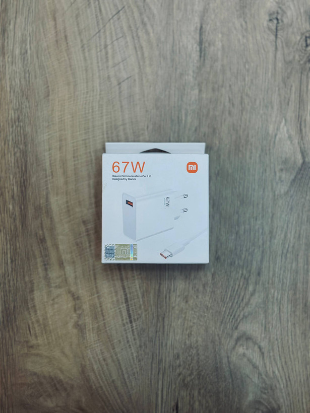 آداپتور ۶۷ وات شیائومی همراه با کابل شارژ (Xiaomi 67W Charger)