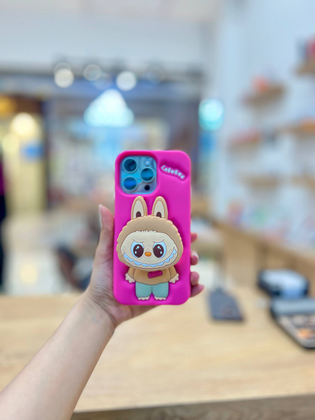 کاور فانتزی سیلیکونی سهبعدی مدل "Smiley Bunny" لبوبو